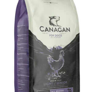 Direktkauf Sparpaket 2 x 2 kg Canagan Light/Senior Hunde Trockenfutter
